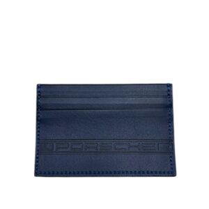 BORLINO - BLUE LEATHER PORSCHE CARDHOLDER WALLET
